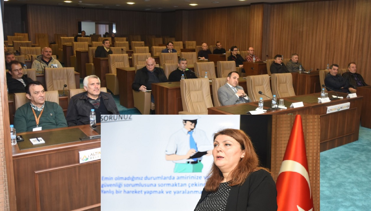 Altınordu Belediyesi Personellerine İş Sağlığı ve Güvenliği Eğitimi
