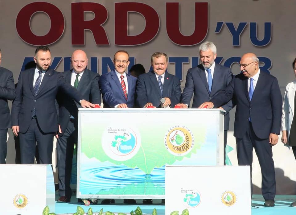 Bakan Eroğlu, Toplu Temel Atma ve Açılış Törenine Katıldı