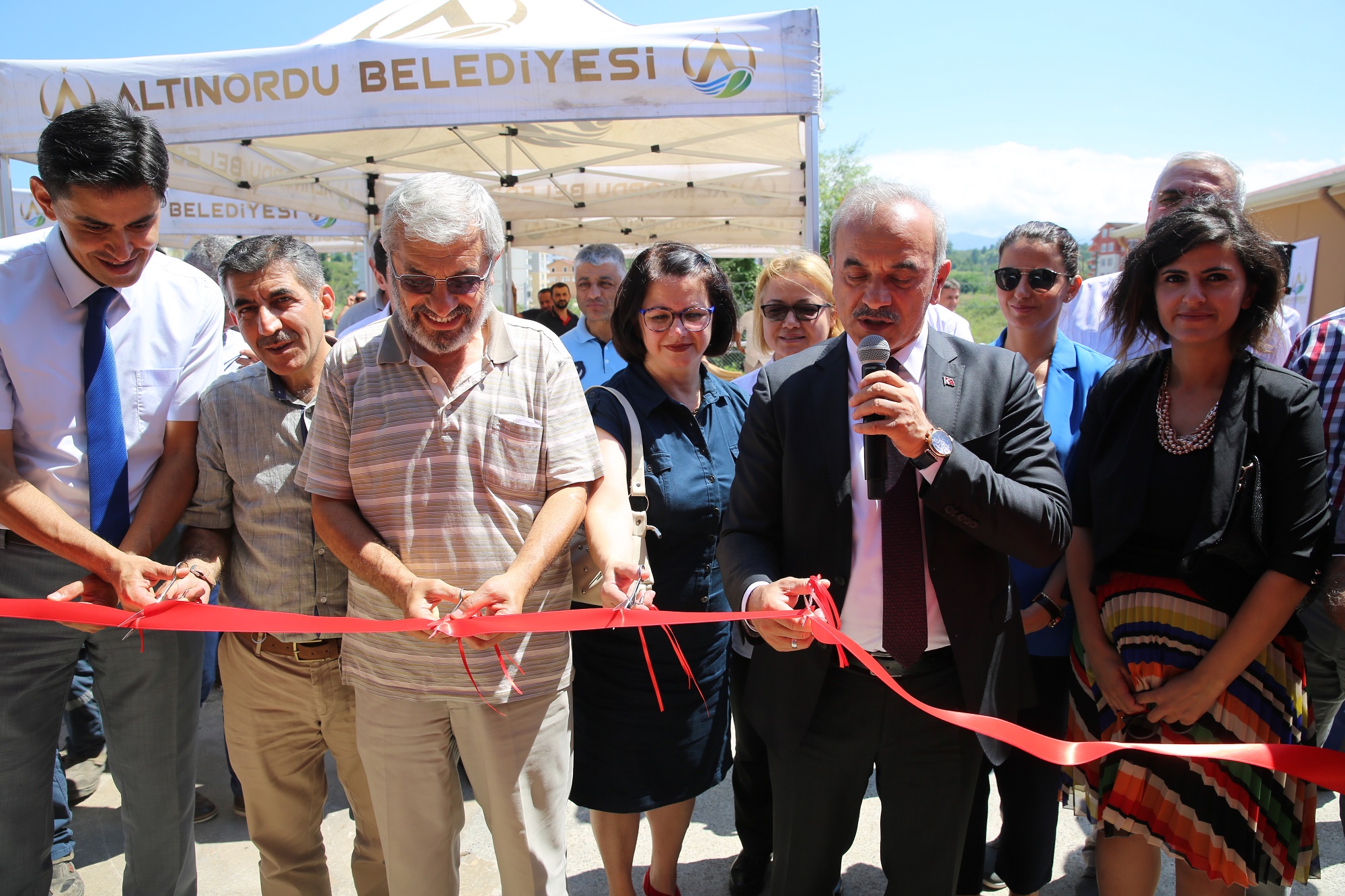 Altınordu Belediyesi Temizlik İşleri şantiyesi hizmete açıldı!