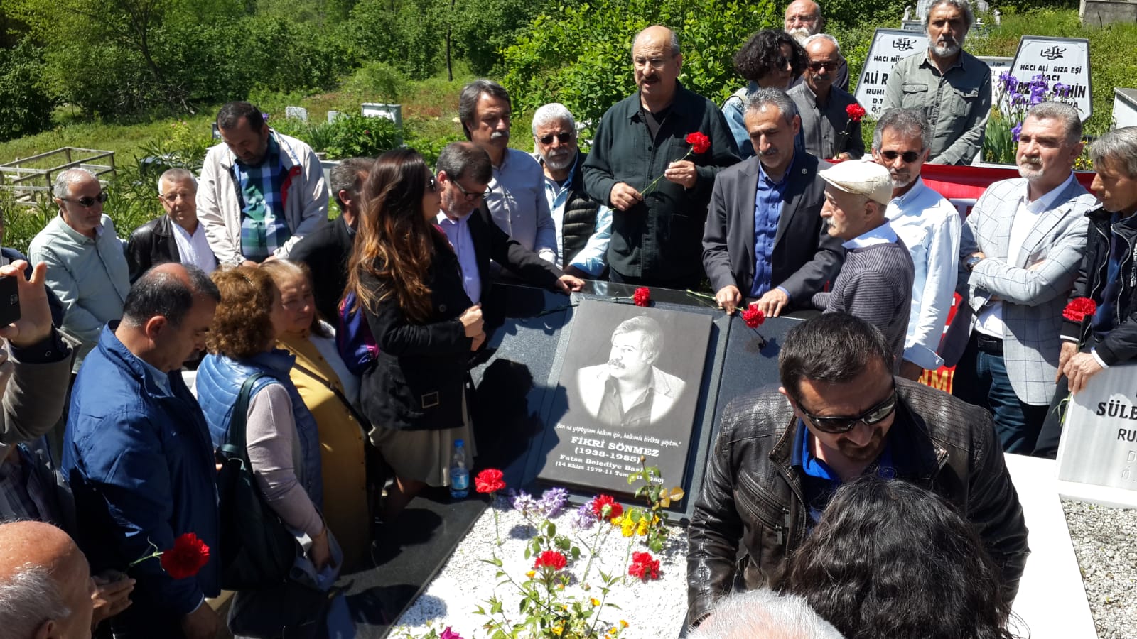 Fatsa Eski Belediye Başkanı Fikri Sönmez mezarı başındaki anıldı
