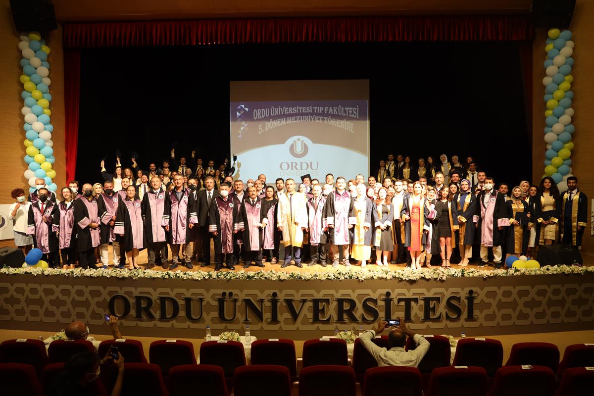 Ordu Üniversitesi Tıp Fakültesi Mezuniyet Töreni Yapıldı