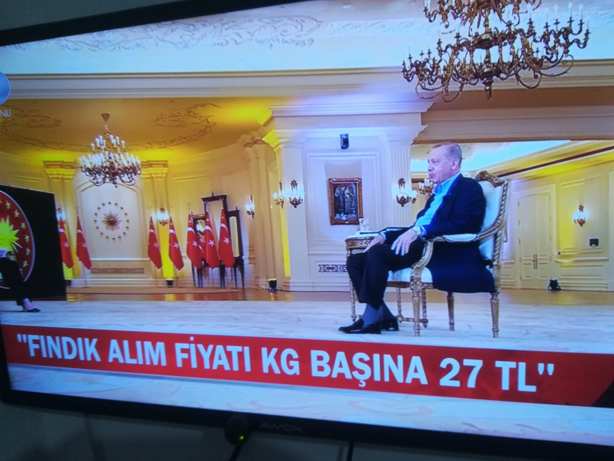 Cumhurbaşkanı Erdoğan fındık fiyatını açıkladı